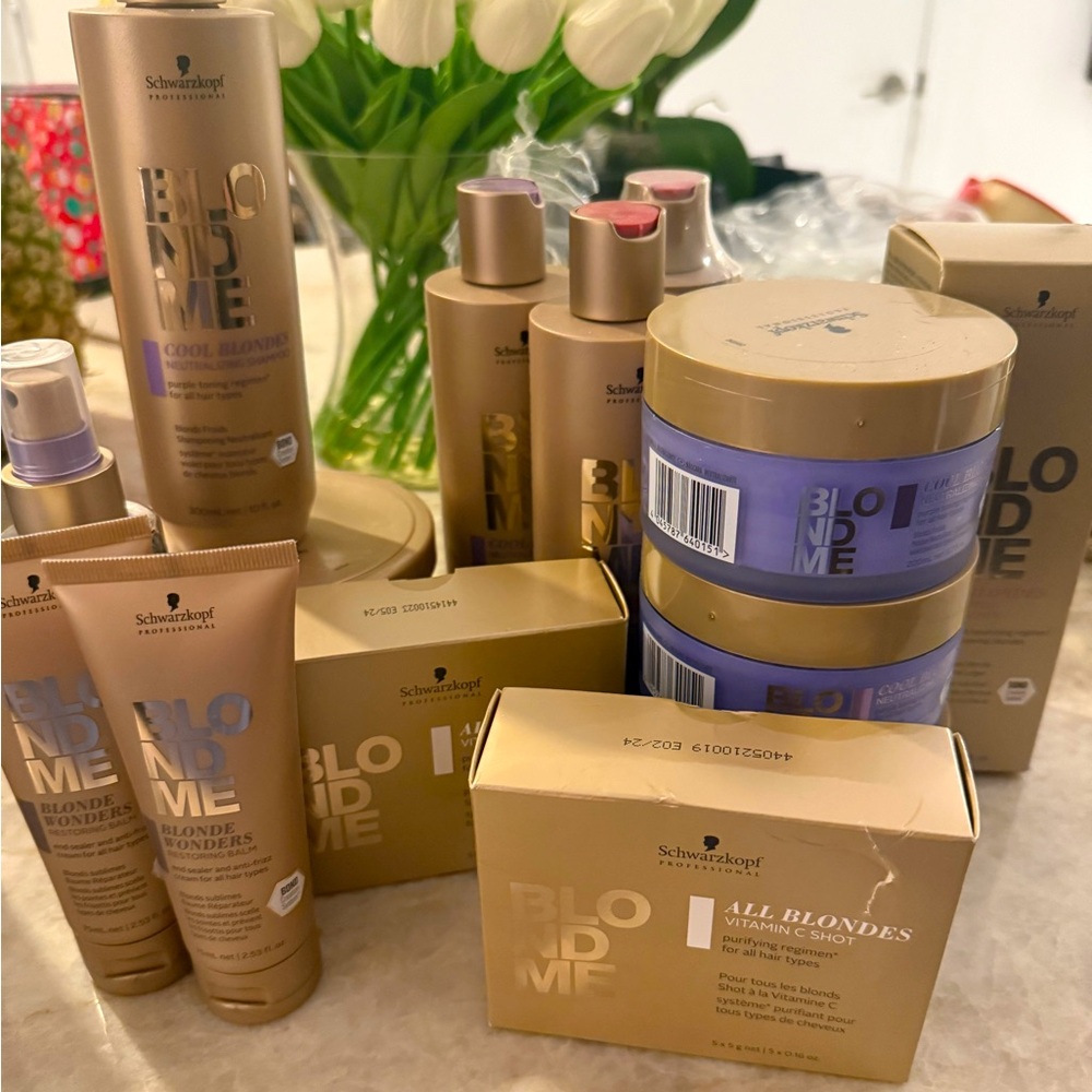 Blonde me hair products. Bundle order!
